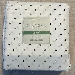 6 piece king size sheet set